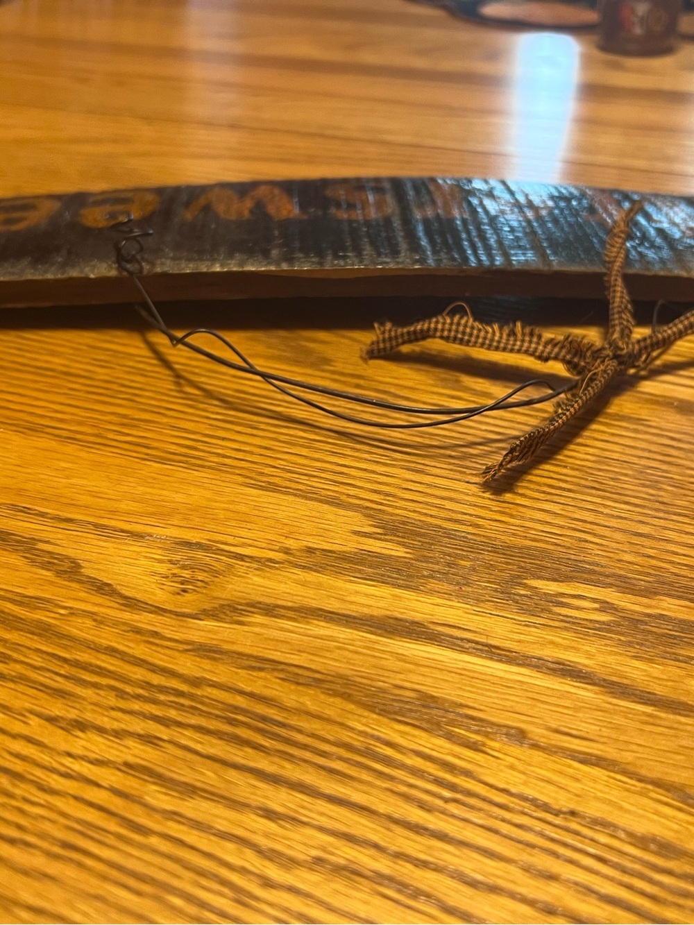 Bittersweet Rustic Barrel Fall Decor Sign 🍂 - Picture 9 of 10